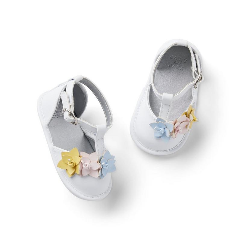 Baby Flower T-Strap Flat - Janie And Jack
